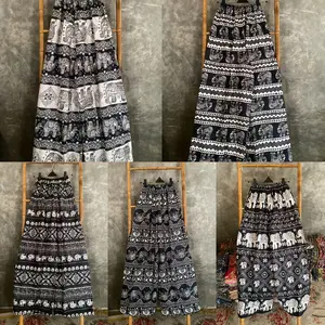 [Paket Bundling Isi 3] Pinsexstore - Celana Kulot Gajah Mihu Mihu Viral Celana Rayon Nyaman Adem Motif Gajah Untuk Daily Outfit