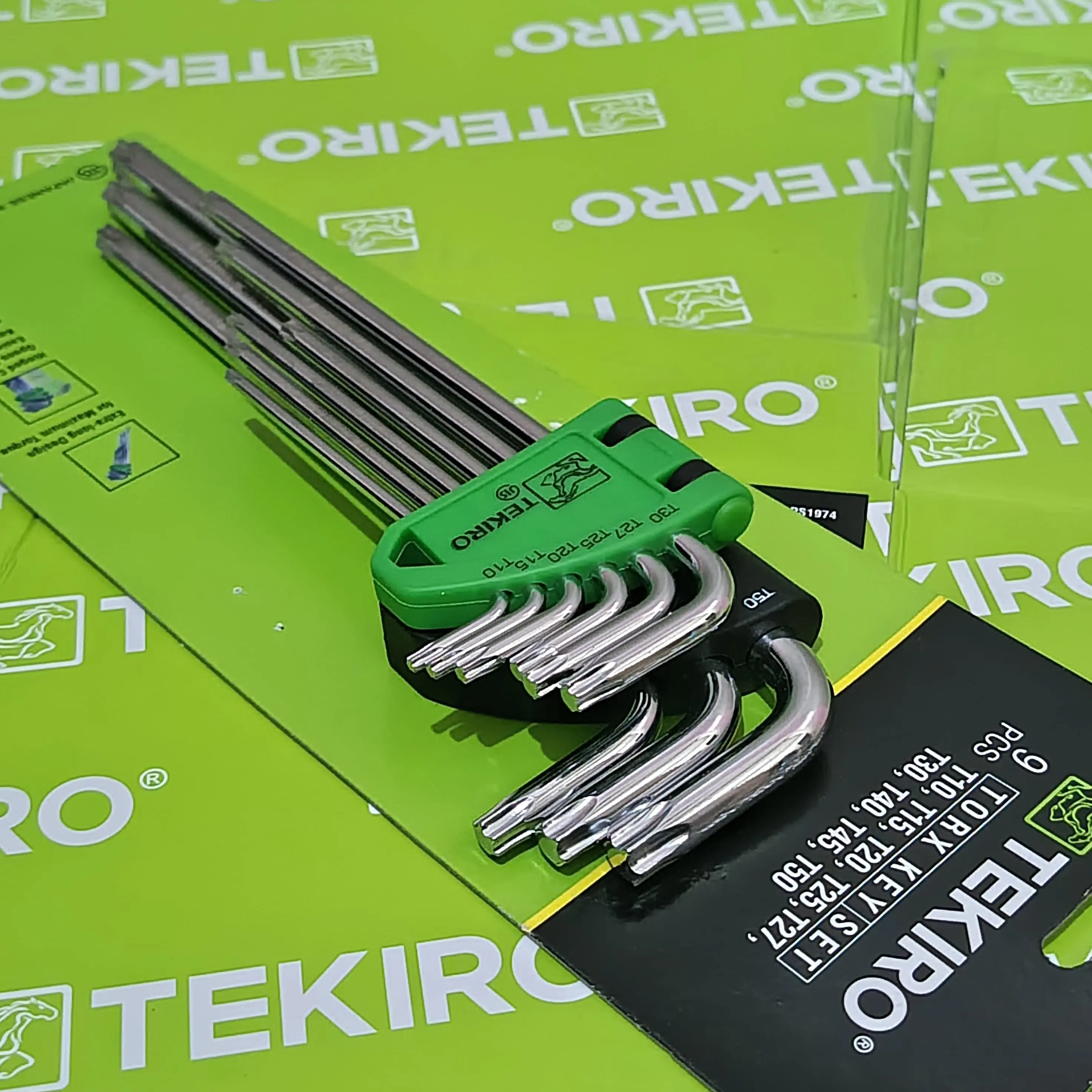 Kunci L Bintang Tekiro Kunci L Bintang Set 9 Pcs Torx Key Set Kunci L Lubang Panjang Tekiro Murah