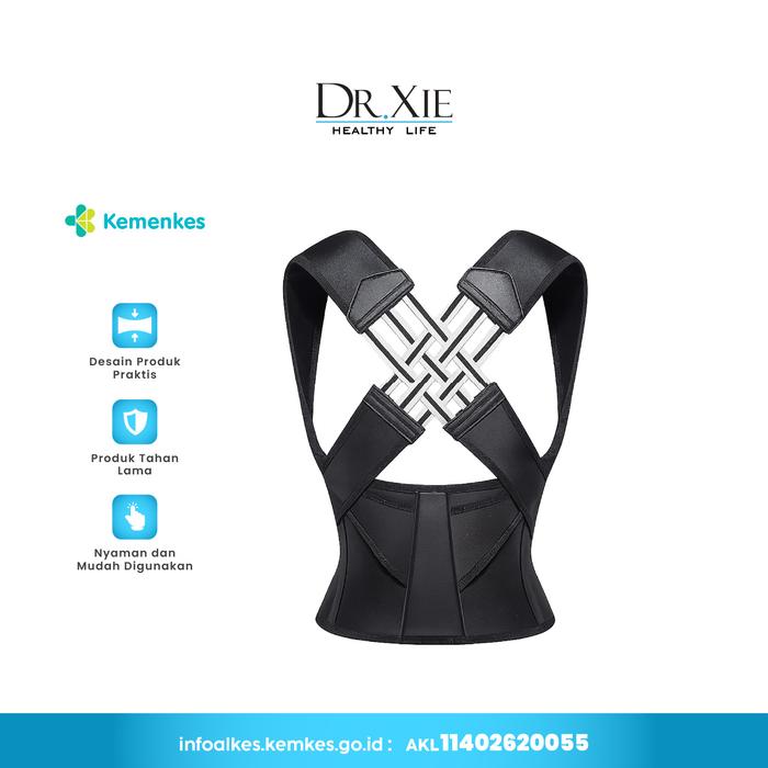 Gambar Back Brace Alat Terapi Penegak korset Punggung Posture Corrector Back Support Penyangga Punggung Penegak Badan Alat Terapi Pelurus Punggung/Sabuk Punggung Terapi Tulang Bungkuk Belakang/Korektor Postur Tubuh dari Dr Xie Healthy Life Kota Administrasi Jakarta Timur Tokopedia