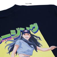 Gambar CLUB of 1986 20s SKATE GIRL T-SHIRT / Kaos Skate Girl Retro Vintage Cotton 20s - Navy , M dari Club of 1986 Kota Bandung 4 Tokopedia