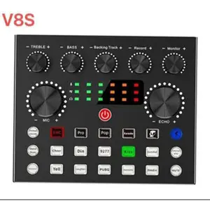 Soundcard V8S Souncar Bluetoot Audio Usb External Souncard V8S,