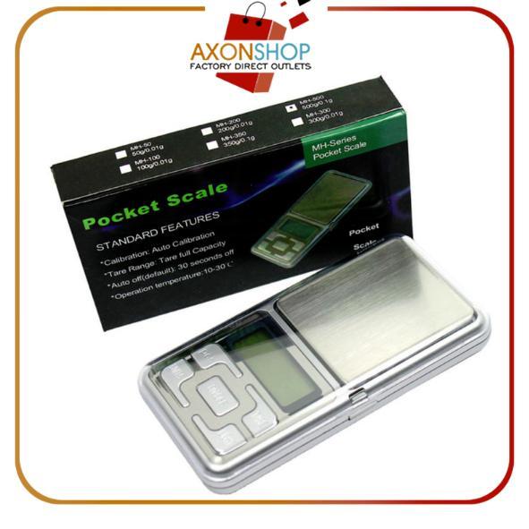 Pocket Scale Kecil Emas 500 0.1 Timbangan Digital Mini 500gr Akurasi 0.1gr LED 2