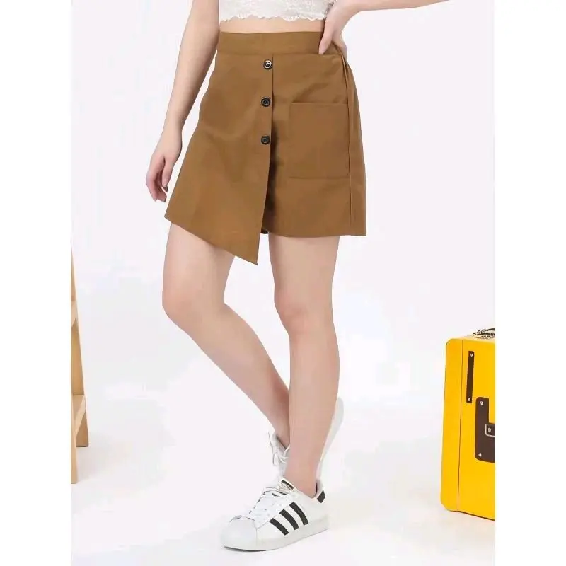 Hotpants Korea Mini Skrit Wanita Trendy ,Celana Pendek Korea Mini Skrit fashion Wanita