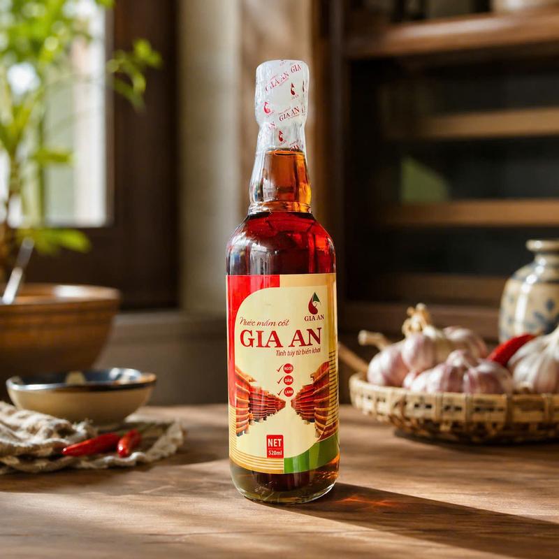 1 Chai Nước Mắm Cốt Gia An -520ml