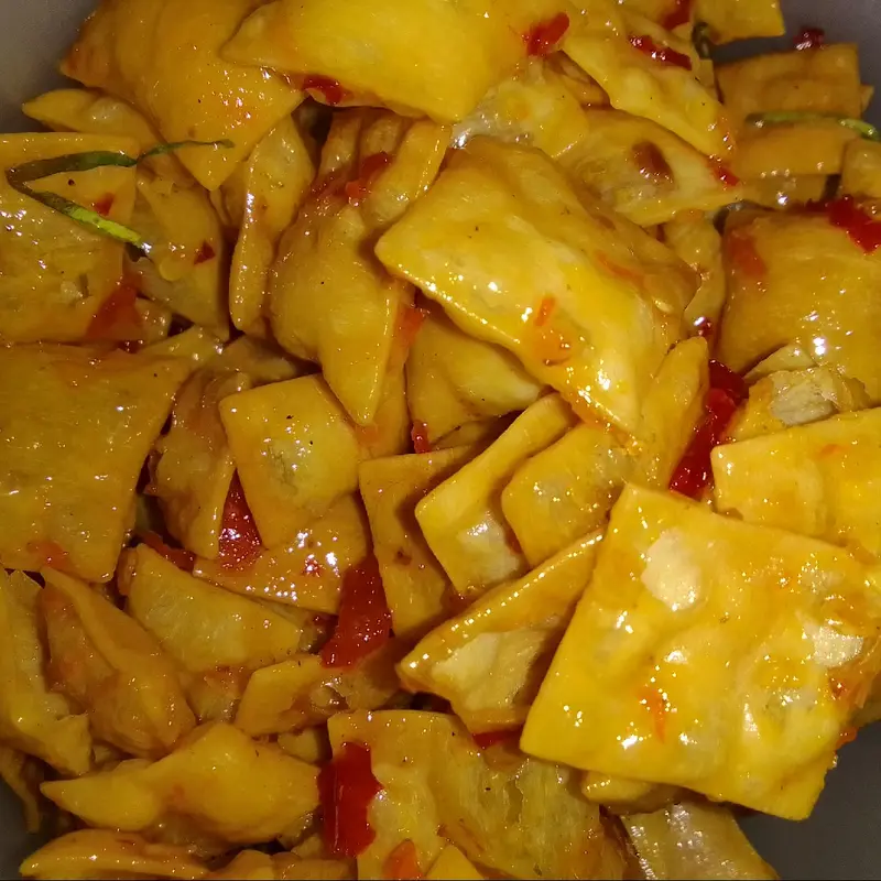 Pangsit misdasin daun jeruk full sambal tidak pakai aida 4