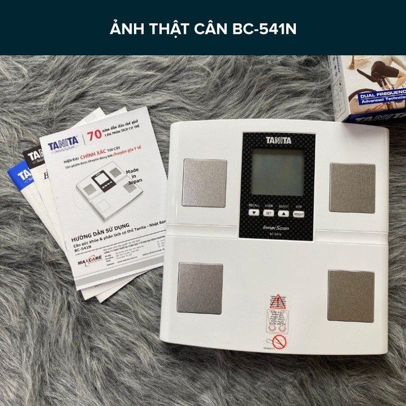 Cân sức khỏe và phân tích cơ thể TANITA BC-541N. Tặng túi, cẩm nang sức khỏe…