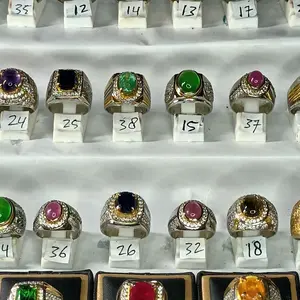 Natural cincin permata paketan