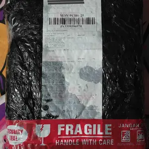 REBANT Hiasan Dinding Sign Peringatan (9x30cm) Pajangan Aesthetic Kekinian Elegan Premium Murah Area CCTV Jagalah Kebersihan Staff Only