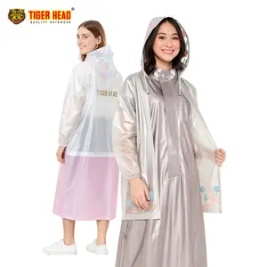 TIGER HEAD Jas Hujan Wanita Gamis Hime - 70080