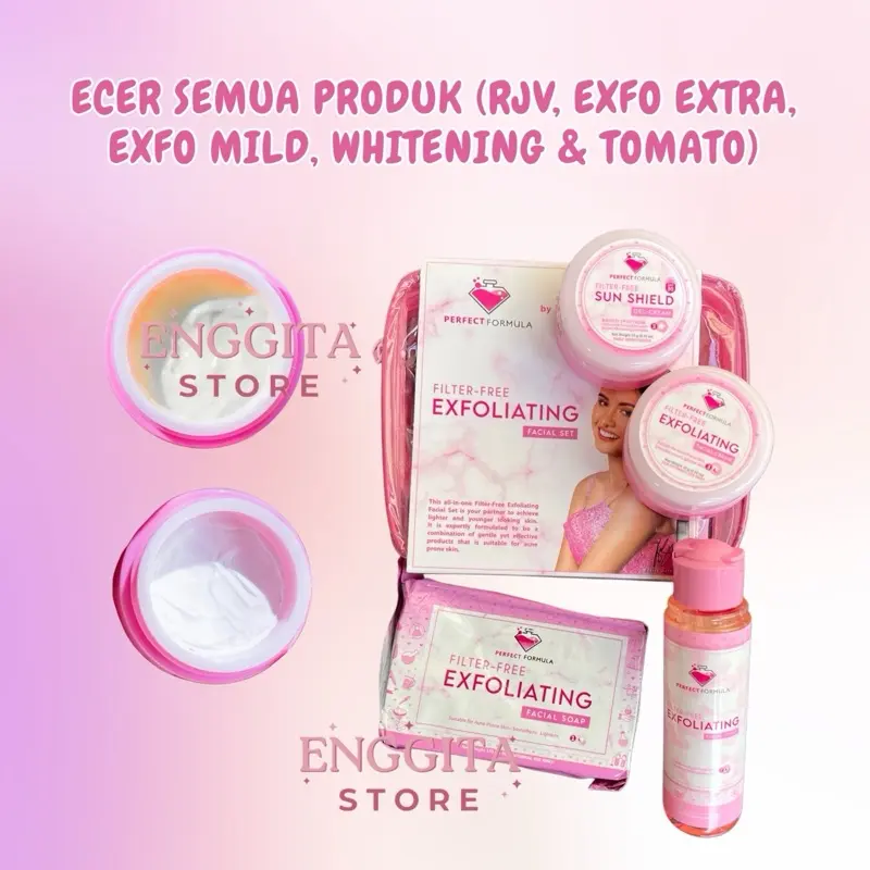 Ecer Skincare (semua varian) •RJV, Exfo Extra, Exfo Mild, Whitening• EXFOLIATING PERFECT FORMULA 0
