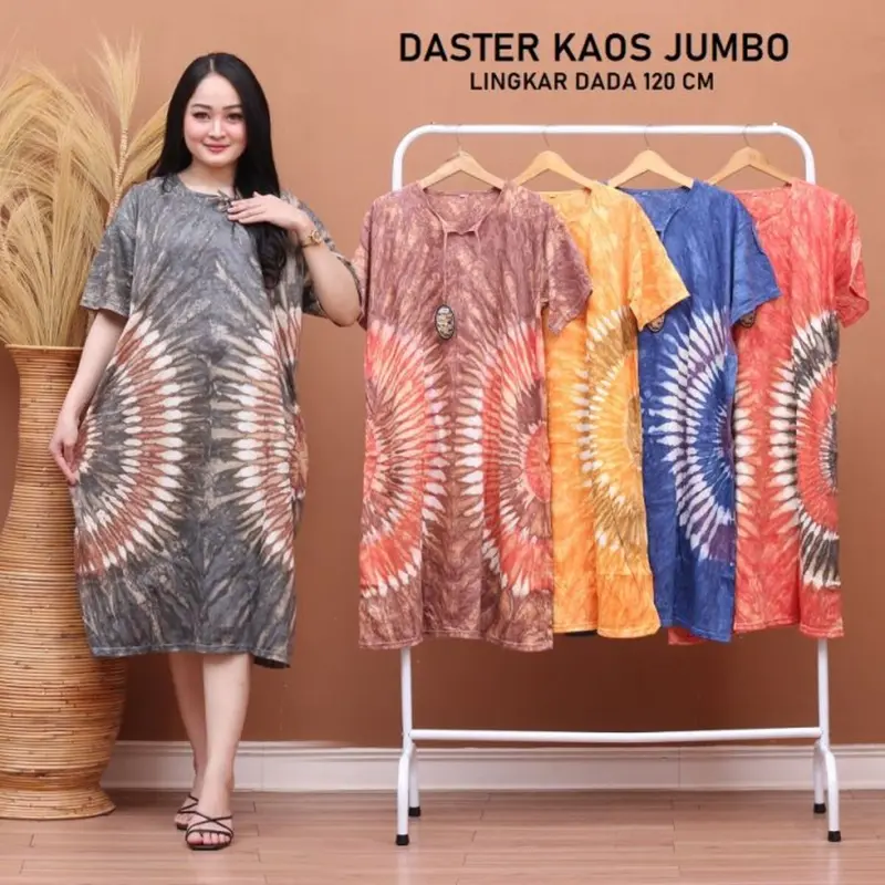 daster 5 pcs 100 rb daster wanita kekinian daster ibu baju tidur wanita dewasa Panjang Tidur Ruffle daster  motif Katun Dress Pendek Rayon Batik non Busui Bumil Serut Putri 1