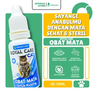 Holycatlabs Tetes Perawatan Mata Kucing Anjing Royal Care 10 ML