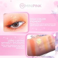 Gambar BPOM MINIPINK Aurora Eyeshadow 4 Shades Matte & Shimmer Finish Buildable Pigment Smooth Blend Waterproof Smudgeproof MP047 - #03 Golden Sand dari Miniolla Kab. Tangerang 5 Tokopedia