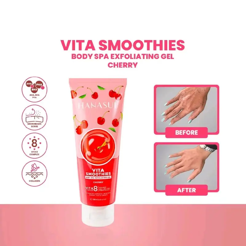Hanasui Body Spa Exfoliating Gel 180ml 5