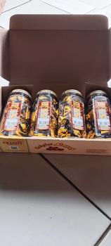 Product Review of Dking coklat almond isi 4 toples ( COD )  kacang almond utuh lapis coklat from y**1 2