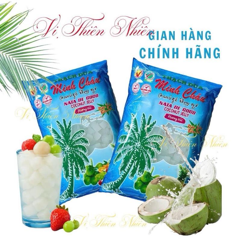 Combo 2kg thạch dừa Minh Châu - Snack Ăn Vặt topping đồ uống