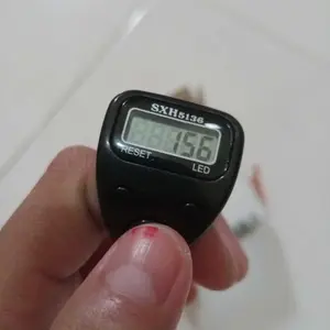 ARYCKSHOP Tasbih Ring Led 3tombol merk SXH Tasbeh Led Mini Cincin Dzikir | Tasbih Digital ada Lampu Souvenir Haji Umroh Muslim