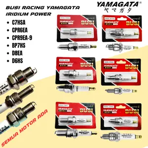 Busi iridium C7HSA CPR6EA CPR9EA D8EA BP7HS D6HS Beat Vario Nmax Mio Vixion Scoopy CBR RX king Motor