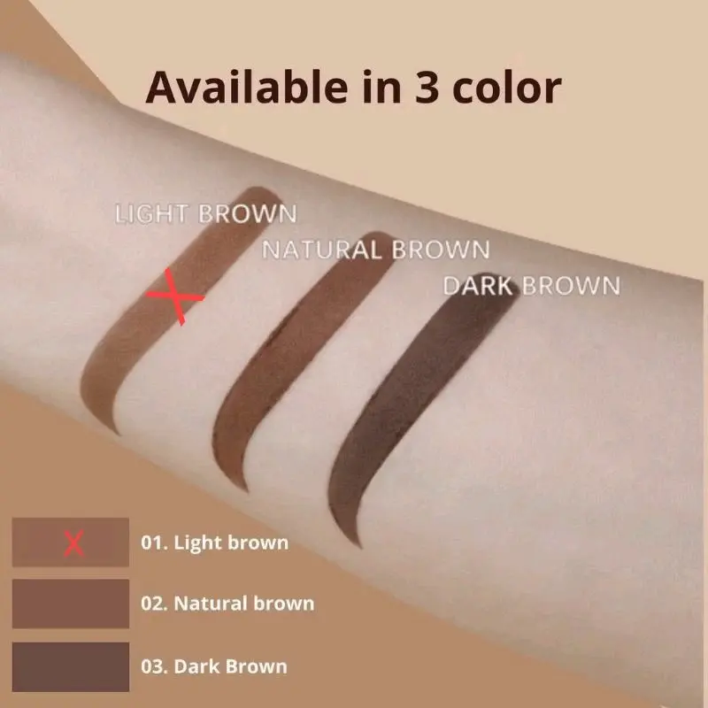 (3in1) Paket Eyebrow Powder 3in1 Cetakan Alis Tali Instant Waterproof / Eyebrow Powder Pensil alis waterproof 1