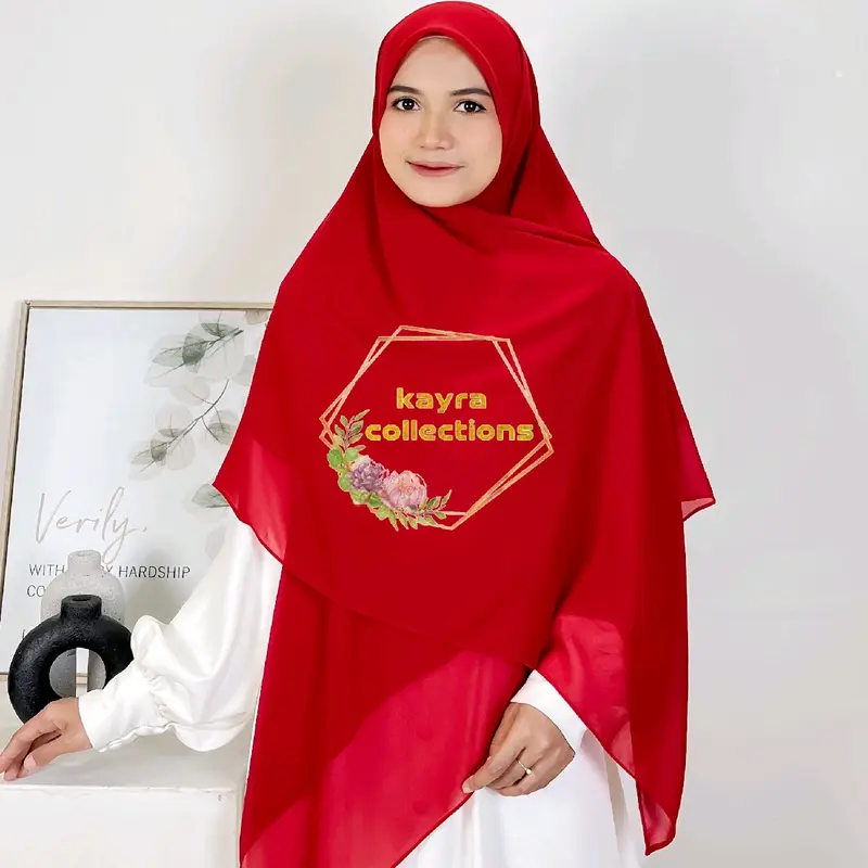 segiempat ceruti baby doll 145x145 segi empat syari nyaman muslim square  jilbab  ceruty  kerudung 6