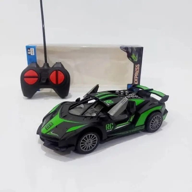 Mainan Anak Mobil Remote Control Lambor Hitam Skala 1:22 Speed Car - Mainan Anak Mobil Remote Control - Toys Mesin Perkembangan Anak Red 2