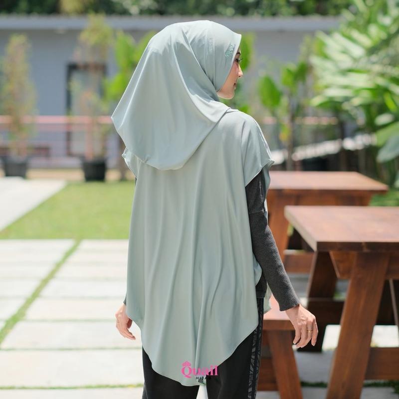 Anasya sport hijab jersey premium by quail hijab Sporty Syari Instan 5