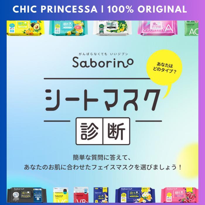 Saborino Japan Premium Sheet Mask 28s - Vit C