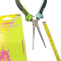 Gambar Tang Lancip Panjang Superrr Stamvick/TANG LANCIP MINI LONG SUPER 4.5"/ TANG LANCIP SUPER PANJANGGGG/ TANG PERKAKAS TUKANG BAHAN BANGUNAN PERLENGKAPAN BENGKEL/ LONG NOSE PLIERS BERKUALITAS/ TANG LANCIP MINI/TANG LANCIP SUPER PANJANG dari MitraSekawan Kota Administrasi Jakarta Barat 2 Tokopedia