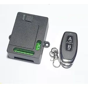12V 24V Relay 2Ch Wireless Remote Control Pagar Transmitter Receiver CK1