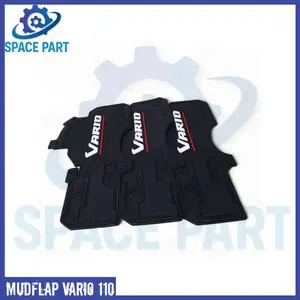 Space Part Mudflap Vario 110 Techno Karbu Carbu Fi Karpet Lumpur Variasi Penahan Lumpur Mud Flap Honda Vario 110 Bahan Karet Premium