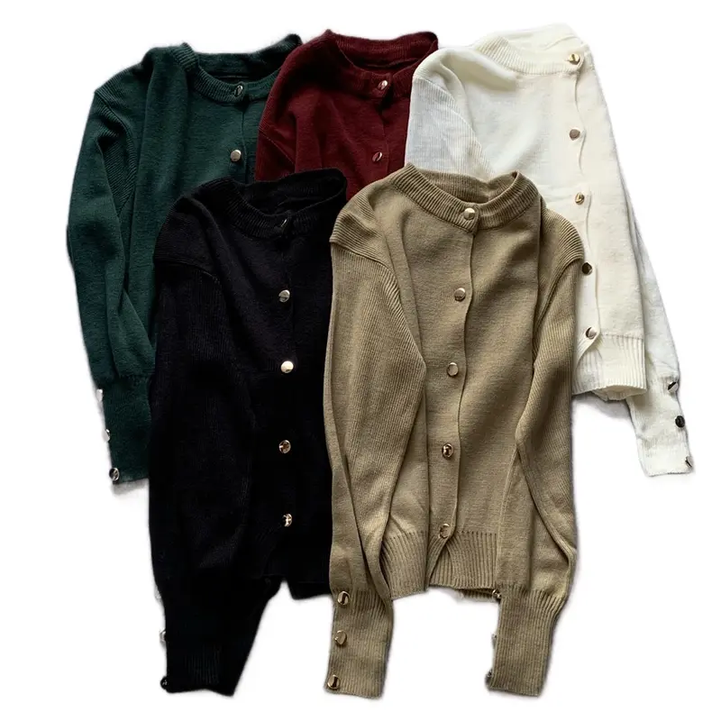 OLOP Cardigan Rajut Tangan Kancing Slimfit 009 Tebal 0