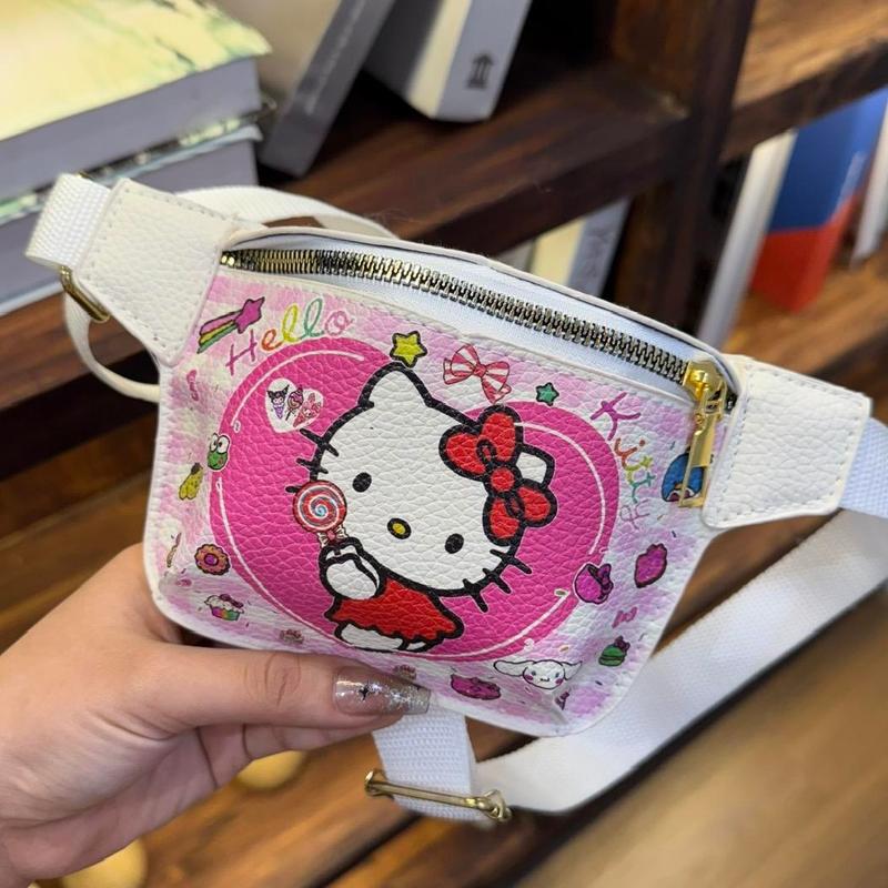 Túi bao tử mini đeo chéo cho bé gái nhiều màu dễ thương đẹp Hiếu Túi Store