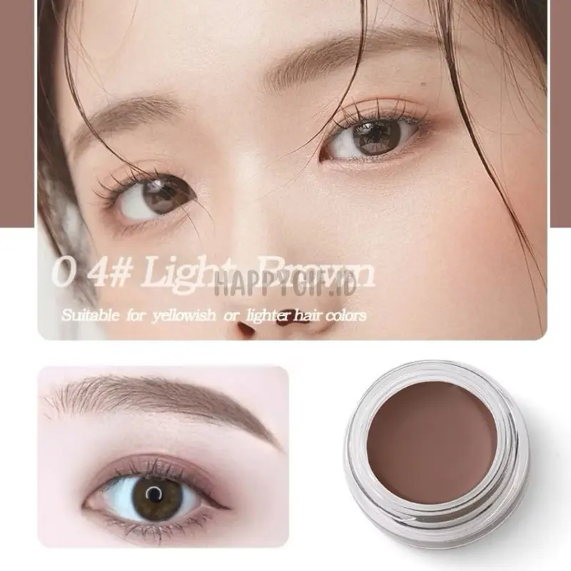 Eyebrow Pomade silky beauty Tahan Lama Waterproof Anti Luntur 4