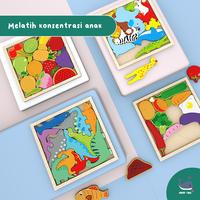 Gambar MAMA SING Matching 3D Puzzle - Mainan Montessori Anak Puzzle Kayu Edukasi Cocokan Bentuk 3D - Transportation dari Mama Sing Kota Administrasi Jakarta Pusat 4 Tokopedia