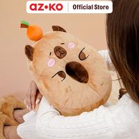 Gambar AZKO Ataru Bantal Tidur Capybara - Cokelat Sleep Pillow Bantal Kepala Alas Kepala Sandaran Tidur dari AZKO ID Kab. Tangerang 1 Tokopedia