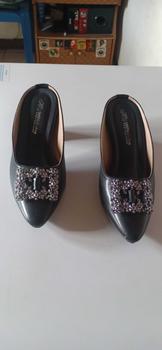 Product Review of HMF Yuiko High Heels Mules Wanita 7 cm AR08 from N**💏 0