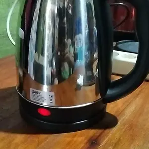Teko Listrik Stainless Steel Electric Kettle Pemanas Air Electric Kettle Besar Otomatis 2.0L Minuman