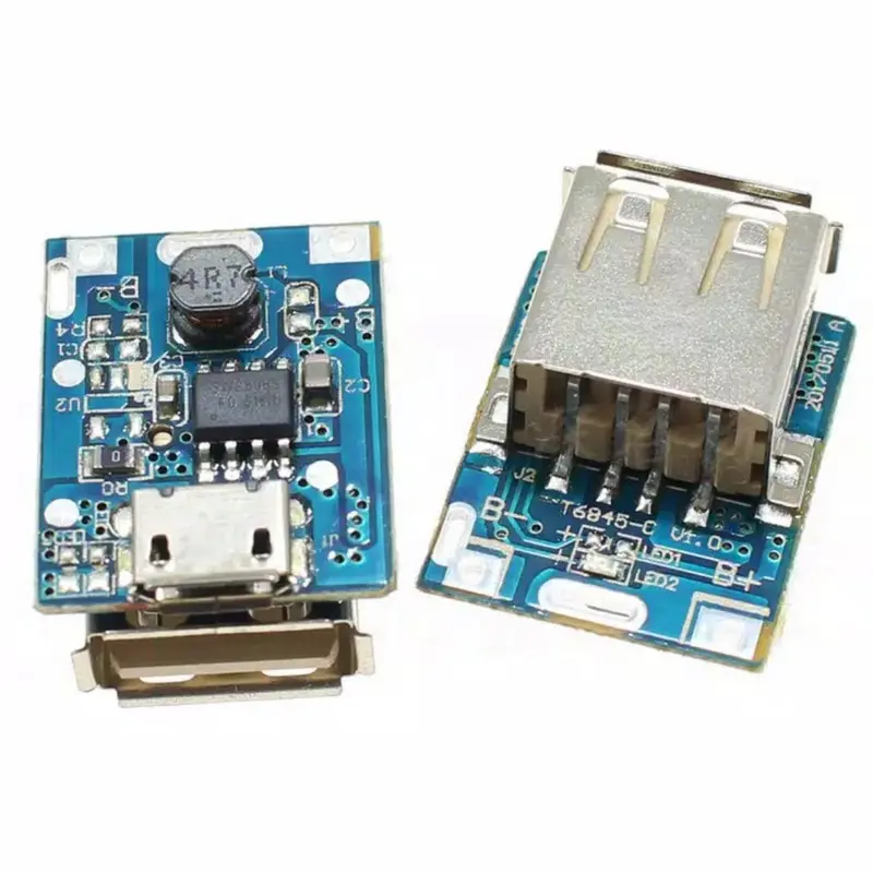 Modul Powerbank 1 Slot Step Up Micro USB 5V Multi Charger 4