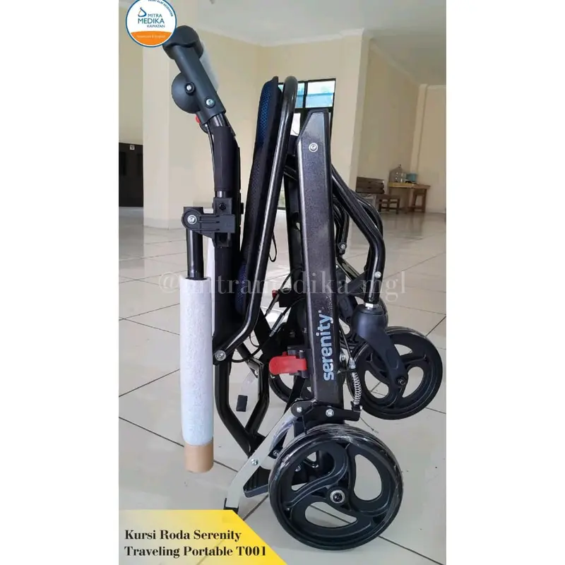 Kursi Roda Traveling Serenity T001 alat bantu jalan | design bahan yang Kuat 1