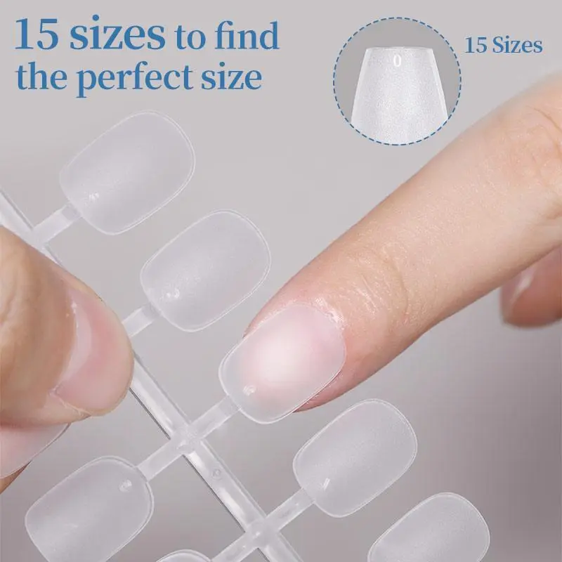 koskoe 120pcs buah cat kuku dorong desain seni kuku palsu ultra-tipis khusus Born Pretty Art Nail-56564/55067/ kuku palsu panjang Extension Polish 6