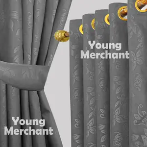 TIRAI PINTU DAN GORDEN JENDELA POLOS EMBOS SMOKERING 12 LUBANG KORDEN ABU TUA FREE TALI DAN HOOK