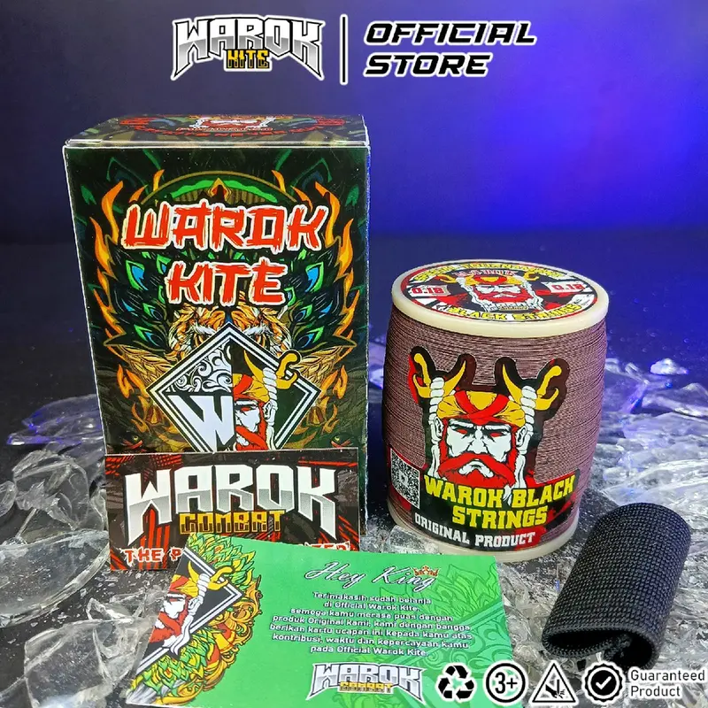 Gelasan Matot Tournament Warok BLACK STRINGS 0,22 Import ( Bahan Senar Matot Hitam Import ) 6