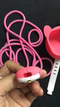 Product Review of Pelindung Kabel Pengecas Silikon, Reka Bentuk Kartun Comel, Set 3, Serasi dengan Pengecas IP UK 20W, Penutup Pelindung Phone Cable from f**s 3