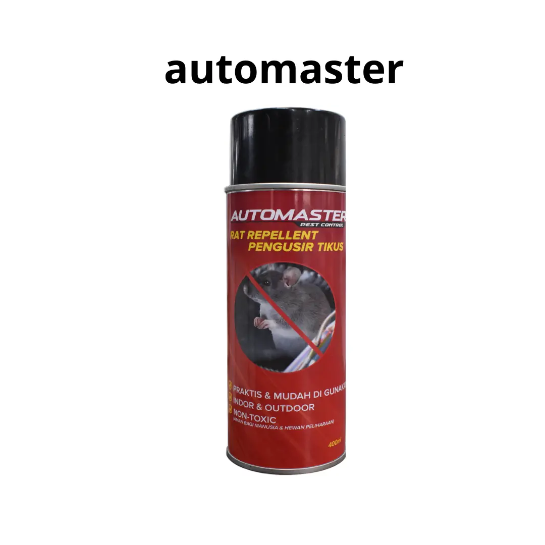 Pengusir Tikus Mobil Anti Tikus Rat Repellent 400ml Automaster