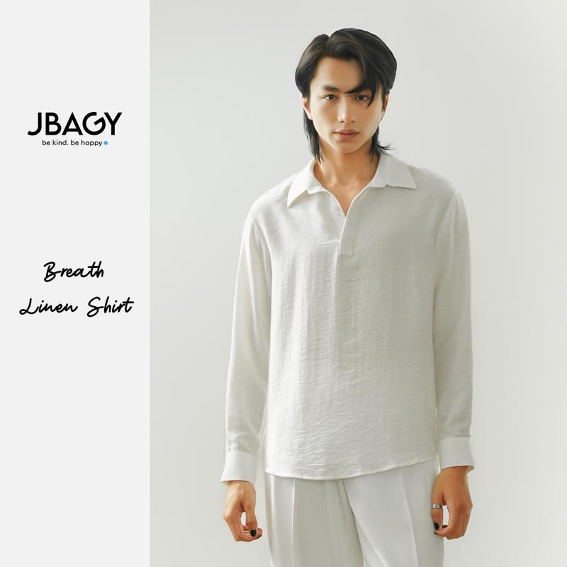 Áo sơ mi nam JBAGY vải Linen cao cấp form dáng Relax mềm mại - JS0104