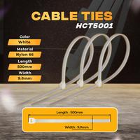 Gambar 10-Pcs Cable Ties (50cm Putih) INGCO HCT5001 Tali Kabel Tis Tie Nylon dari INGCO Tools by GUNKA Kab. Gianyar 2 Tokopedia