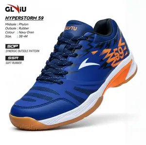 GLVIU Hyperstorm Sepatu Badminton Original Pria Wanita Size 38-44 Sepatu Olahraga Bulu Tangkis Tenis