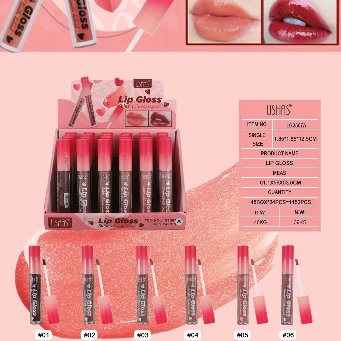 LIP GLOSS Shine brilla labial