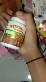 Product Review of Fitkom Calcigrow Tablet Hisap Rasa COklat - Suplemen Pertumbuhan Tinggi Badan Anak from m**😭 1