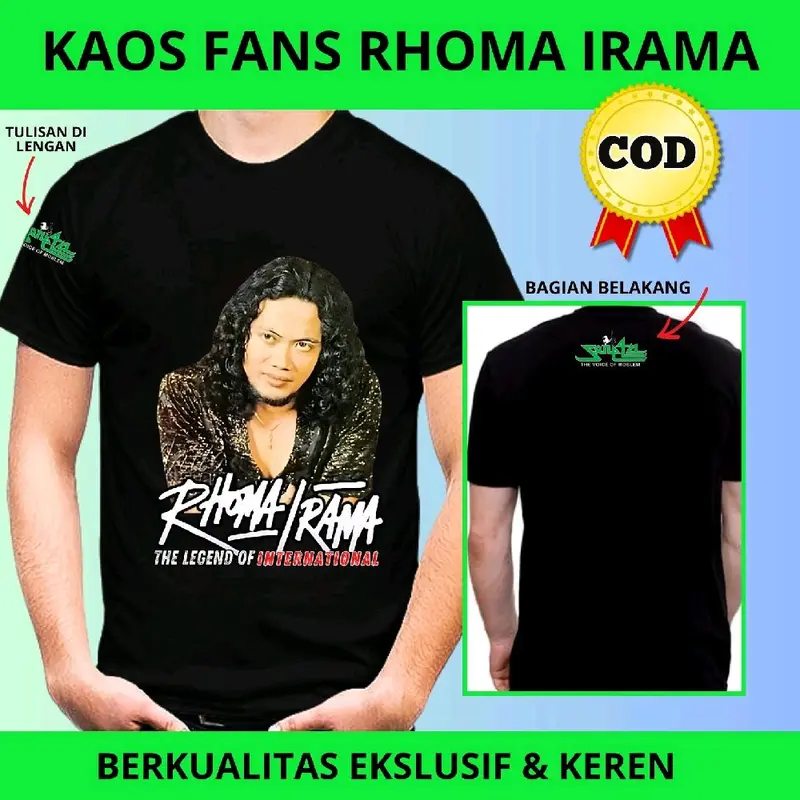 KAOS RHOMA IRAMA INTERNASIONAL Casual 5